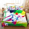 Sports King Football 1 Duvet Cover and Pillowcase Set Bedding Set