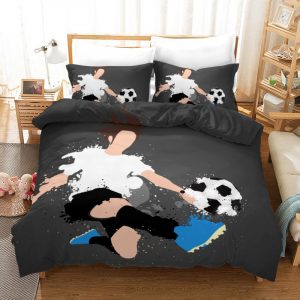 Sports King Football 5 Duvet Cover and Pillowcase Set Bedding Set