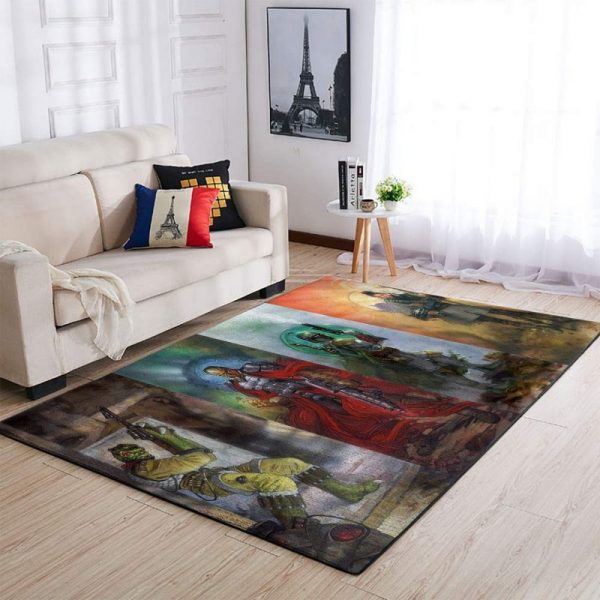 Star Wars Bounty Hunter Living Room Rugs Carpet