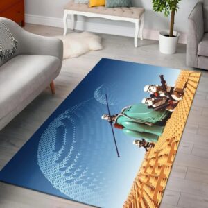 Star wars legos toys humor funny rugs living room rugs carpet