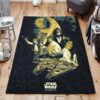 Star wars superhero movies area rugs living room carpet