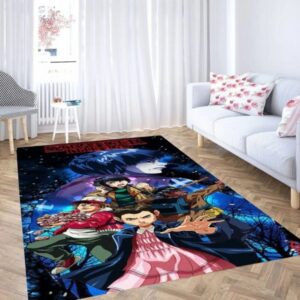 Stranger things background carpet living room rugs