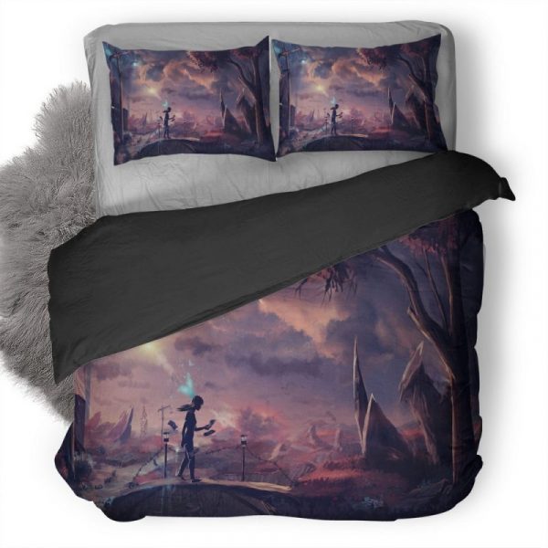 Stylar Journey Wy Duvet Cover and Pillowcase Set Bedding Set