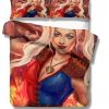 Suicide Squad Cartoon Harley Quinn 2214 Duvet Cover and Pillowcase Set Bedding Set