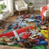 Super Smash Bros Characters Game Living Room Rug Carpet 3
