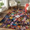 Super Smash Bros Ultimate Game Living Room Rug Carpet 2