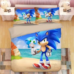 Super Sonic Beach Duver Duvet Cover and Pillowcase Set Bedding Set