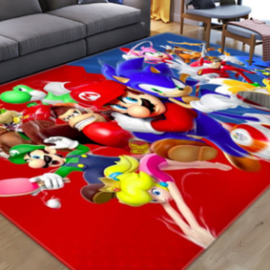 Super mario Carpet Living Room Rugs 2