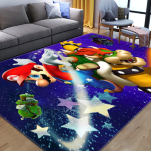Super mario Carpet Living Room Rugs 4