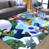 Super mario Carpet Living Room Rugs 7