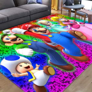 Super mario Carpet Living Room Rugs 9