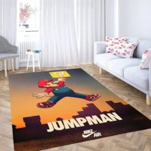 Super mario wallpaper carpet living room rugs