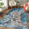 Sweet Sheep Dreams In The Blue Sky Carpet Living Room Rugs