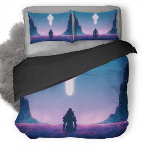 Synthwave Q6 Duvet Cover and Pillowcase Set Bedding Set