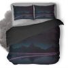 Synthwave Road Uf Duvet Cover and Pillowcase Set Bedding Set