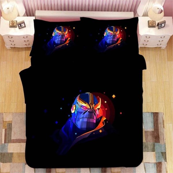 Thanos Avengers 2211 Duvet Cover and Pillowcase Set Bedding Set