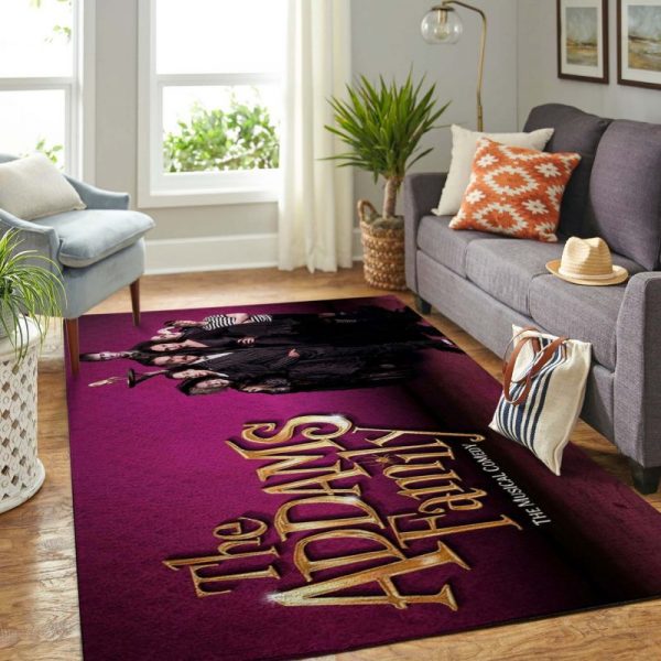 The Addams Family Halloween Living Room Rug Carpet