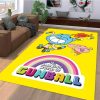 The Amazing World Of Gumball Yellow Character Living Room Rug Carpet