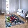 The Arvengers Hulk And Ironman Beautiful Carpet Living Room Rugs