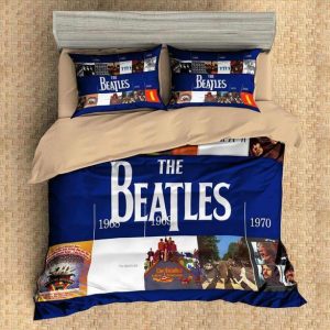 The Beatles Duvet Cover and Pillowcase Set Bedding Set 632