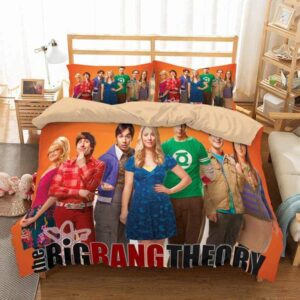 The Big Bang Theory Duvet Cover and Pillowcase Set Bedding Set