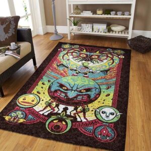 The Legend of Zelda Majora Is Mask Living Room Rug Carpet