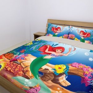 The Little Mermaid Duvet Cover and Pillowcase Set Bedding Set 112