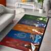 The ast airbender collage anime rugs living room carpet