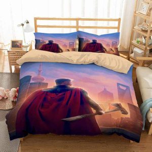 Thor Avengers Endgame Duvet Cover and Pillowcase Set Bedding Set
