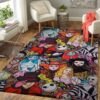 Tim Burton Characters Halloween Living Room Rug Carpet