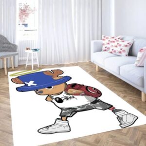 Tony chopper bape carpet living room rugs
