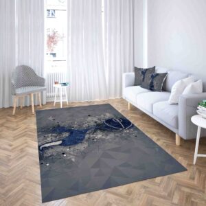 Tottenham Hotspur Football Bizarre Design Carpet Living Room Rugs