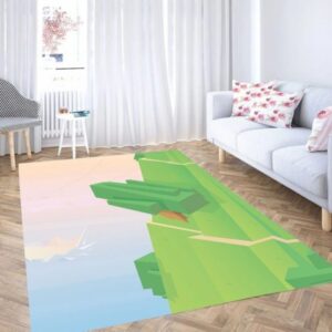 Tree aesthetic minecraft carpet living room rugs