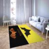 Valencia Yellow And Black Football Club Carpet Living Room Rugs
