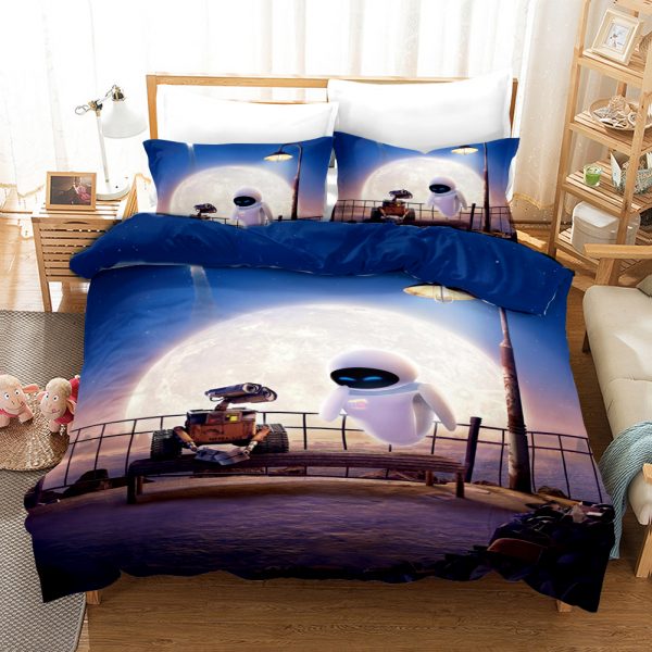 Walle 2 Duvet Cover and Pillowcase Set Bedding Set
