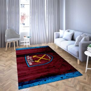 West Ham United Football Club Carpet Living Room Rugs Doormat 21