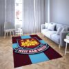 West Ham United Football Club Carpet Living Room Rugs Doormat 6