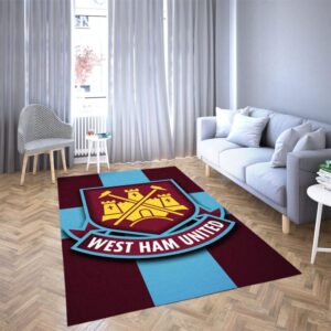 West Ham United Football Club Carpet Living Room Rugs Doormat 6