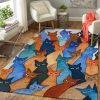 Whimsical Cats Carpet Living Room Rugs