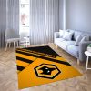 Wolverhampton Wanderers Football Club Carpet Living Room Rugs Doormat 13