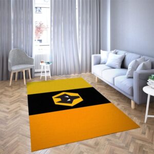Wolverhampton Wanderers Football Club Carpet Living Room Rugs Doormat 16