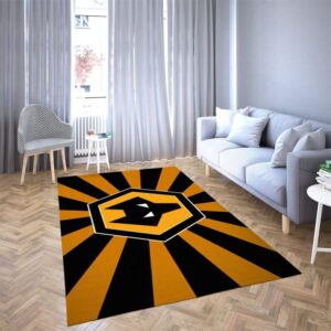 Wolverhampton Wanderers Football Club Carpet Living Room Rugs Doormat 21