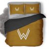 Wonder Woman Minimalism Logo Qhd Duvet Cover and Pillowcase Set Bedding Set