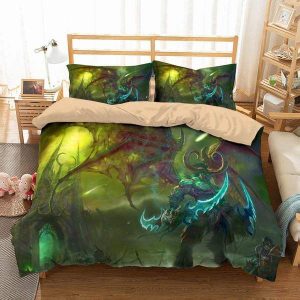 World Of Warcraft Duvet Cover and Pillowcase Set Bedding Set