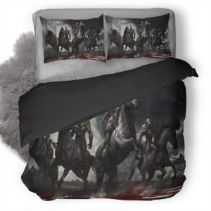 X Men Apocalypse Ancient Horsemen 8M Duvet Cover and Pillowcase Set Bedding Set