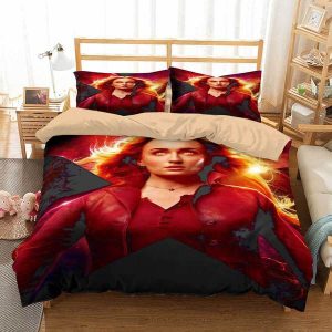 X Men Dark Phoenix Duvet Cover and Pillowcase Set Bedding Set 764