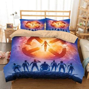 X Men Dark Phoenix Duvet Cover and Pillowcase Set Bedding Set 803