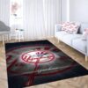 Yankees baseball carpet living room rugs