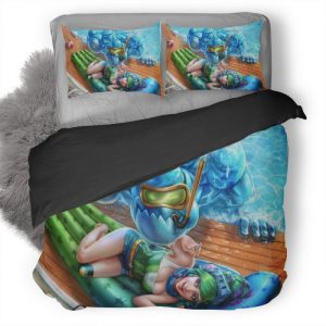 Zac Riven League Of Legends Image Duvet Cover and Pillowcase Set Bedding Set