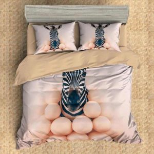 Zebra 5 Duvet Cover and Pillowcase Set Bedding Set